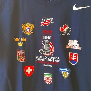 Nike hockey world junior IIHF chamionship tee
